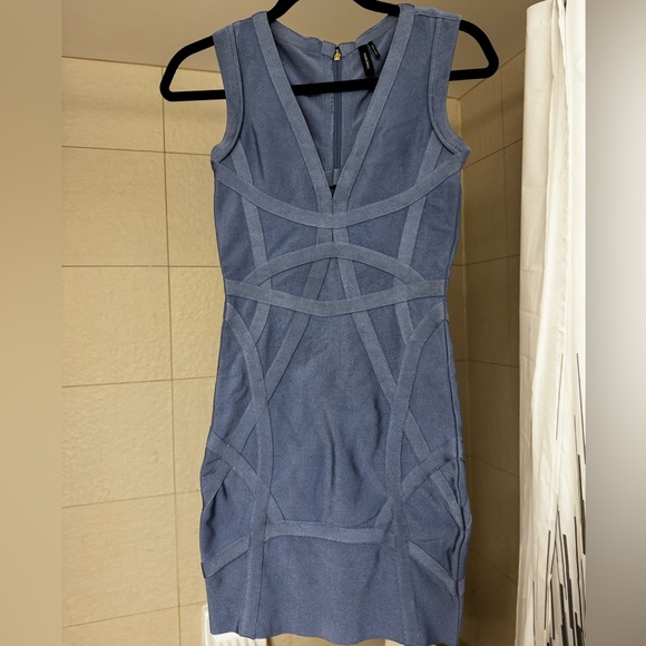 MARCIANO BRANIA BANDAGE DRESS - Picture 5 of 8